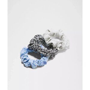 Uplifting Scrunchies (3 Pack) - Pool Party/Black/Vapor